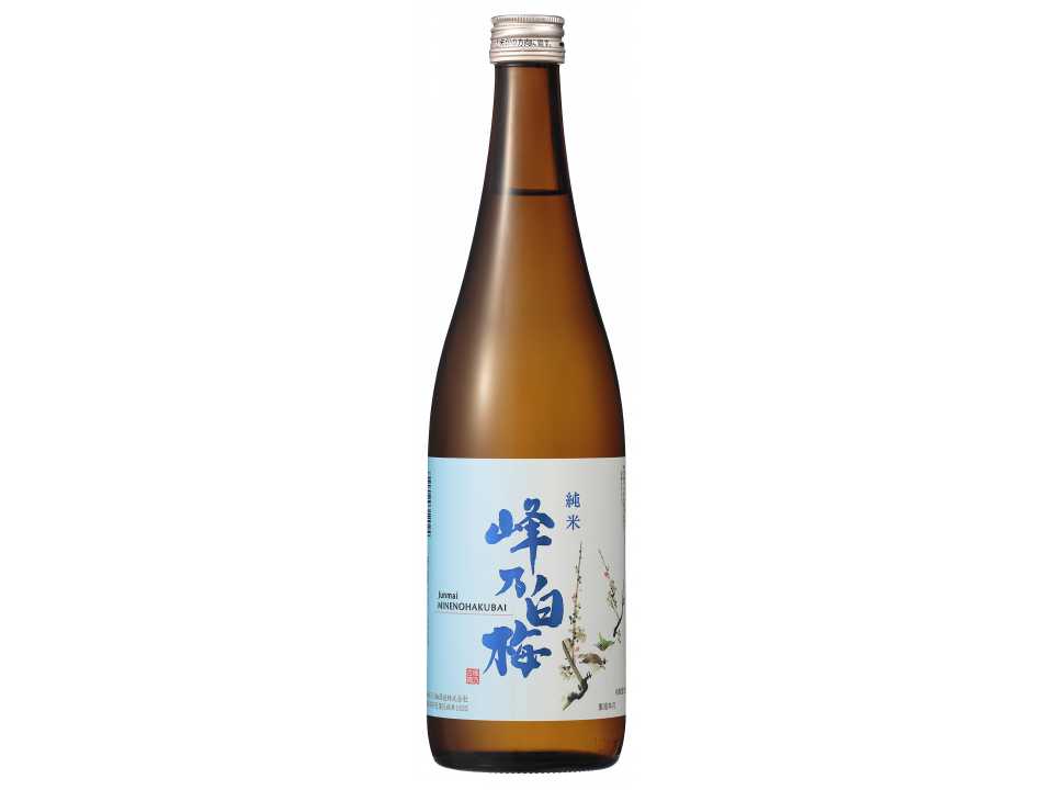 峰乃白梅 純米 720ml (2020日本 金賞酒)
